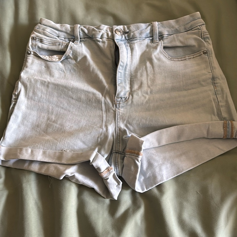 American Eagle Denim Mom Shorts